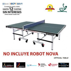 Mesa DONIC WALDNER PREMIUM 30mm ITTF VERDE